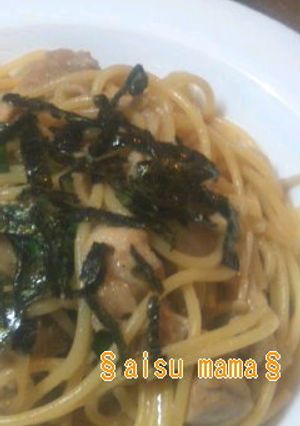 チキンとアスパラの和風スパゲティ☆-レシピのメイン写真
