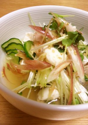 鯵の冷や汁（宮崎県）-レシピのメイン写真