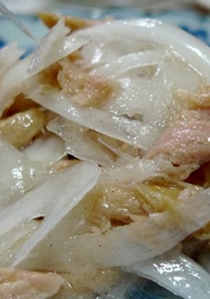 ツナと玉ねぎ　和えるだけ-レシピのメイン写真