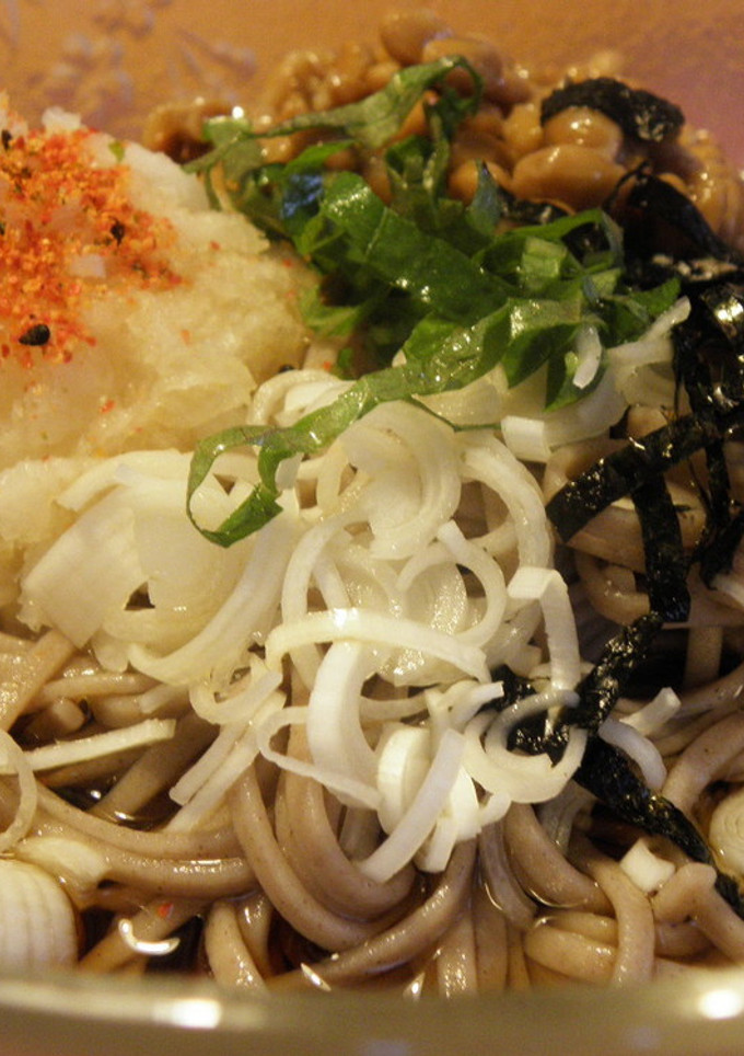 おろしと納豆のぶっかけ冷やし蕎麦-レシピのメイン写真