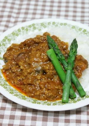 ひき肉カレー-レシピのメイン写真