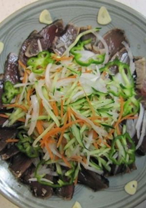 カツオの土佐作り　居酒屋風-レシピのメイン写真