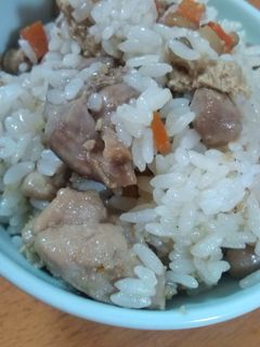 鶏肉の混ぜご飯-レシピのメイン写真