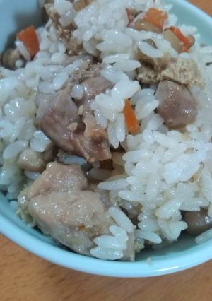鶏肉の混ぜご飯-レシピのメイン写真