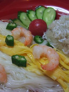 味付きおろしが決め手♪しらすおろし素麺-レシピのメイン写真