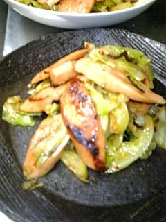 魚肉ソーセージと野菜のラー油炒め☆-レシピのメイン写真