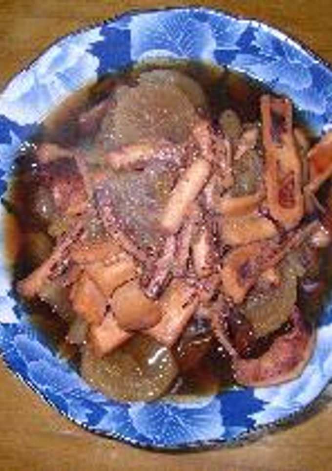 イカと大根の煮物-レシピのメイン写真