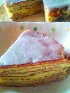 手軽に*フライパンでバームクーヘン-レシピのメイン写真