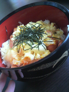 簡単!うまっ♪朝ごはん★卵ウイ丼☆-レシピのメイン写真