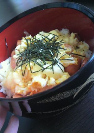 簡単！うまっ♪朝ごはん★卵ウイ丼☆-レシピのメイン写真