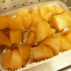 รูปของ お弁当に入れる　大根の煮もの