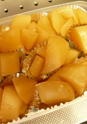 お弁当に入れる　大根の煮もの-レシピのメイン写真