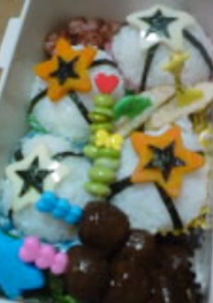 ★子供も喜ぶお星様弁当★-レシピのメイン写真