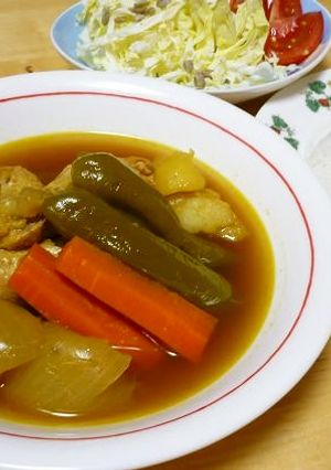 ほんのり和風なスープカレー-レシピのメイン写真