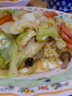 焼きそばの 変わり野菜あんかけ-レシピのメイン写真