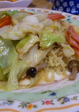 焼きそばの　変わり野菜あんかけ-レシピのメイン写真