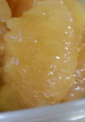 グレープフルーツ蜂蜜に漬けちゃった♪-レシピのメイン写真