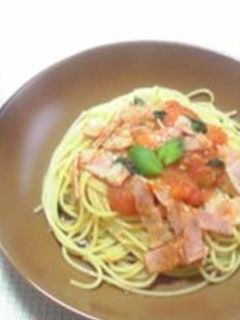 プチトマトのパスタ-レシピのメイン写真