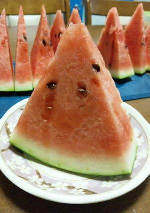 端まで甘～く食べやすい！スイカの切り方☆-レシピのメイン写真