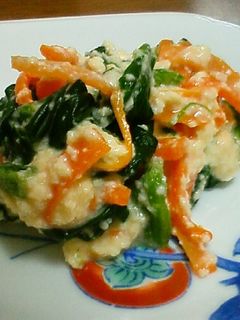 レンジで白和え-レシピのメイン写真