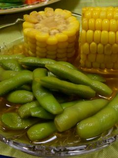 とうもろこし&枝豆の煮びたし-レシピのメイン写真
