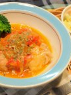 *鶏肉のトマト煮*-レシピのメイン写真