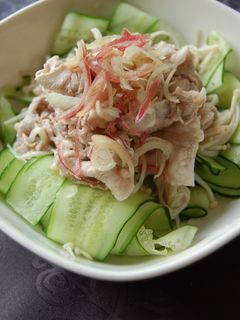 豚冷しゃぶサラダ-レシピのメイン写真