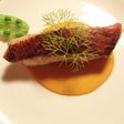 金目鯛のポワレ、ウニソース