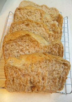 全粒粉★もっちり食パン (HB)-レシピのメイン写真