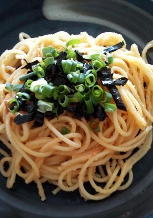 混ぜるだけ！！明太子パスタ-レシピのメイン写真