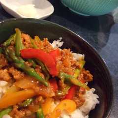 รูปของ 野菜ジュースで簡単夏どんぶり