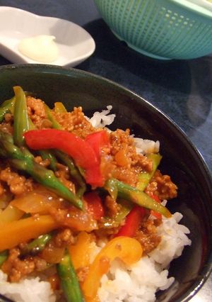 野菜ジュースで簡単夏どんぶり-レシピのメイン写真