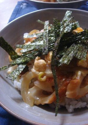 コクうま♡竹輪と天かす丼-レシピのメイン写真