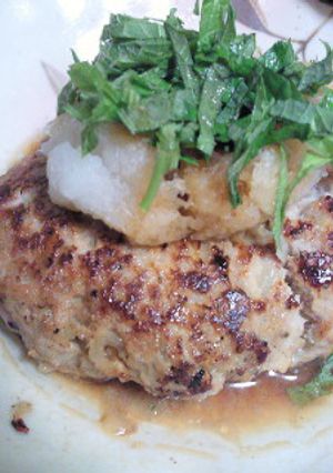 豚肉100%さっぱり豚バーグ-レシピのメイン写真