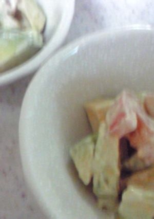 トマト＆アボカドのマヨ醤油あえ-レシピのメイン写真