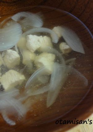 簡単♪鶏肉のお吸い物☆-レシピのメイン写真