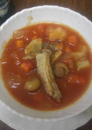 里芋のミネストローネ-レシピのメイン写真