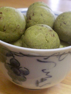 *抹茶と小豆のコロコロ*-レシピのメイン写真