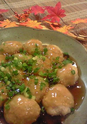 れんこん豆腐団子♪-レシピのメイン写真