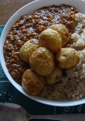 新じゃがごろんのキーマカレー-レシピのメイン写真