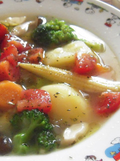 ❀彩り野菜のスープ**-レシピのメイン写真