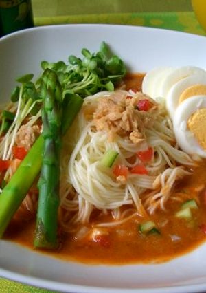 1日分の野菜冷麺-レシピのメイン写真
