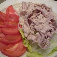 รูปของ お肉柔らか☆豚の冷しゃぶ