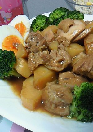鶏肉とジャガイモのさっぱり煮-レシピのメイン写真