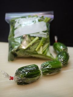 小松菜を2種類の冷凍保存にしてみよう♪-レシピのメイン写真