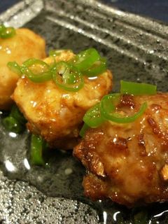 三種揚げだんごの青唐辛子餡かけ-レシピのメイン写真