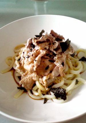 さっぱりスタミナ!おろし豚しゃぶうどん-レシピのメイン写真