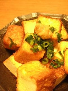 ビールにピッタリ☆にんにく風味の厚揚げ-レシピのメイン写真