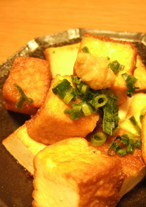 ビールにピッタリ☆にんにく風味の厚揚げ-レシピのメイン写真