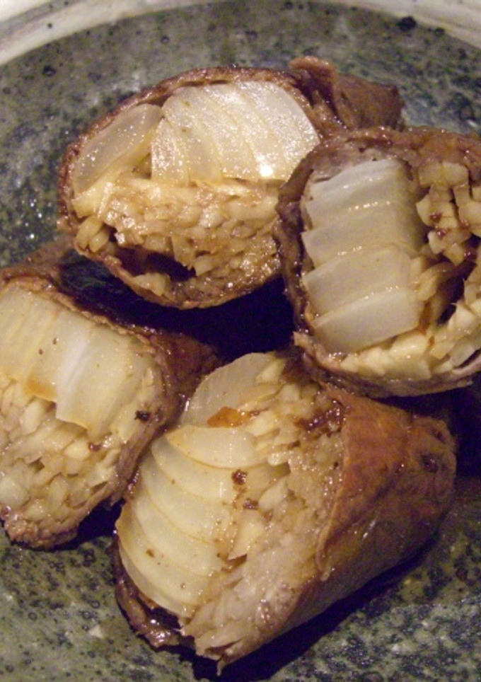 新生姜と玉ねぎの牛肉巻き（すき焼き風）-レシピのメイン写真